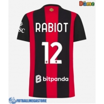 Fotballdrakt Dame AC Milan Adrien Rabiot #12 Hjemmedrakt 2026-27 Kortermet